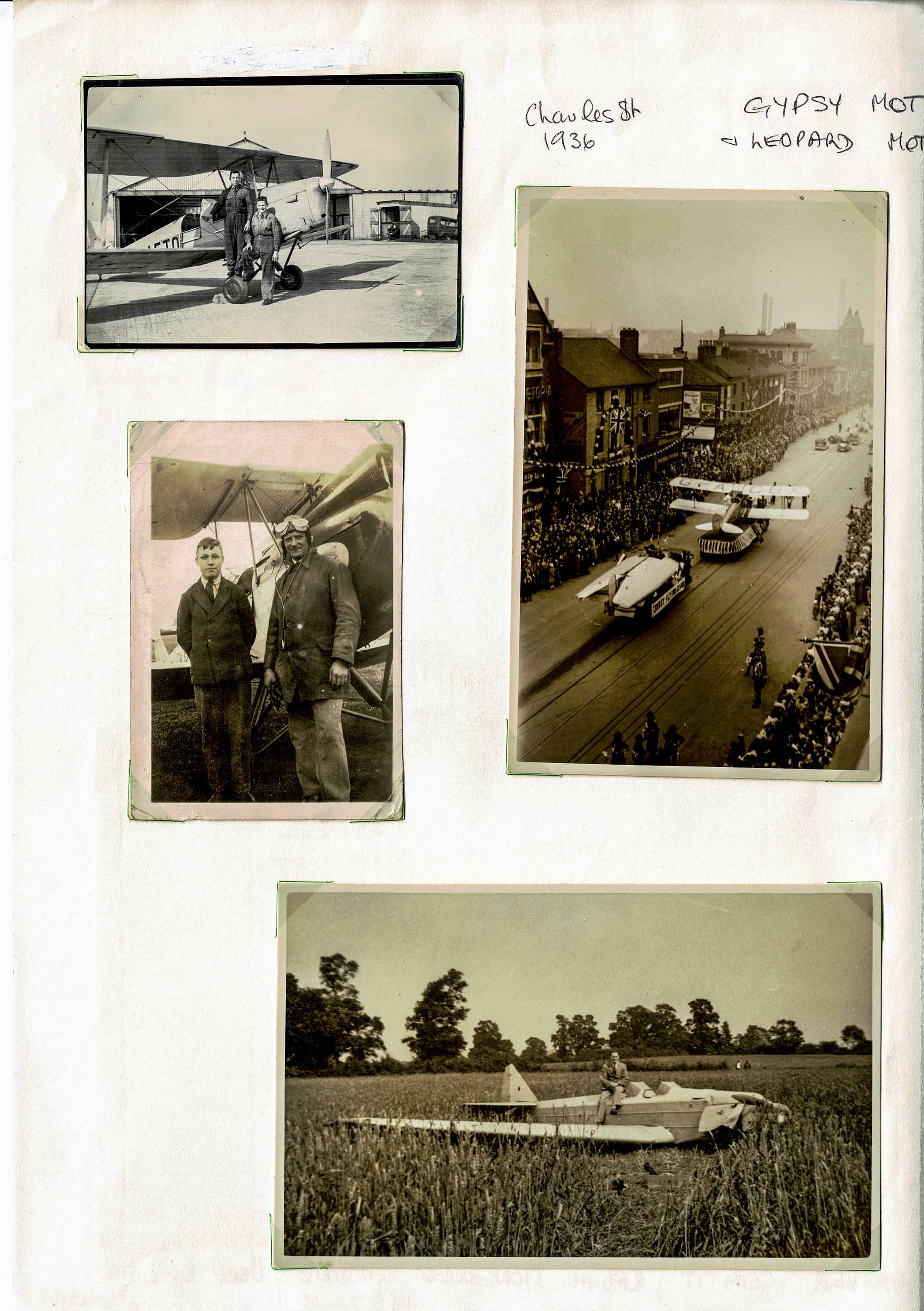Pictures taken before World War II started -